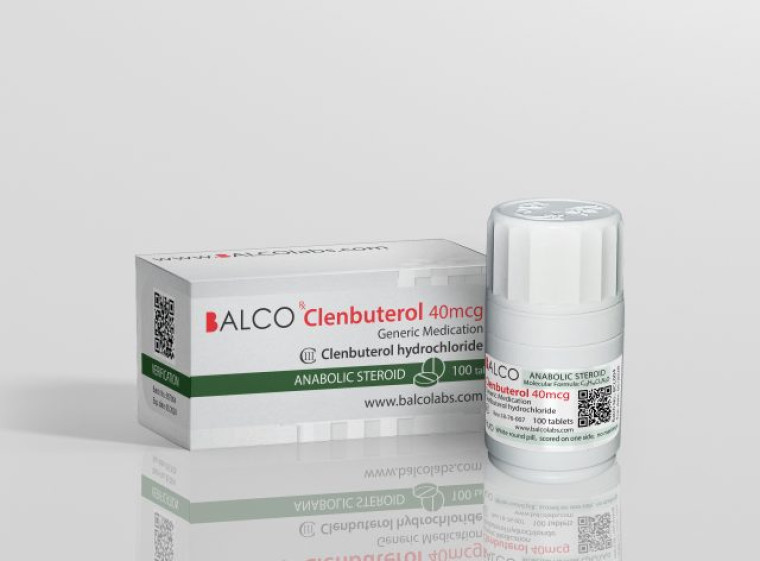 CLENBUTEROL HCL 100TAB/0.04mcg balco labs oral steroid