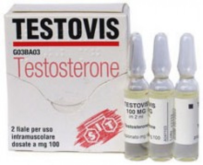 TESTOVIS Italy - Testosterone Propionate 2ml/100mg 